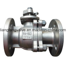 Ball Valve Flange End of Floating Ball with Stainless Steel